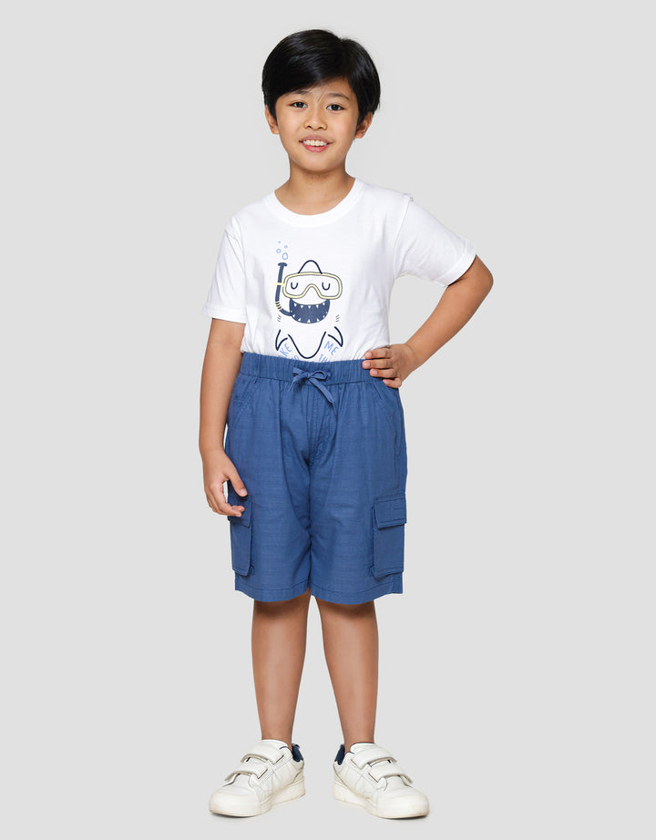 Little M Sifra Cargo Celana Pendek Anak Laki-laki