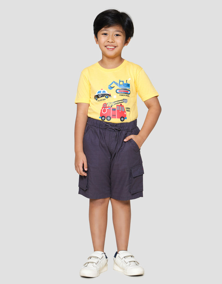 Little M Sifra Cargo Celana Pendek Anak Laki-laki