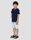 Little M Rib Manset Baseball Baju Set Anak Laki-Laki