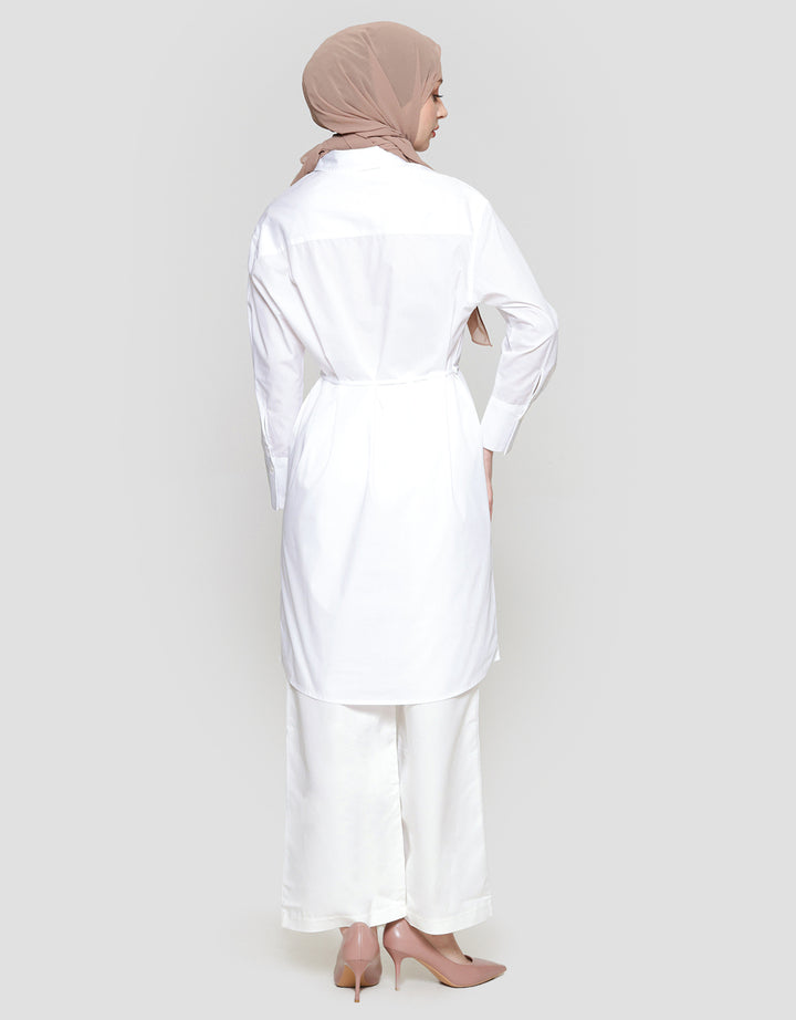 Annisa Basic Soft Cotton With Drawstring Tunik Wanita
