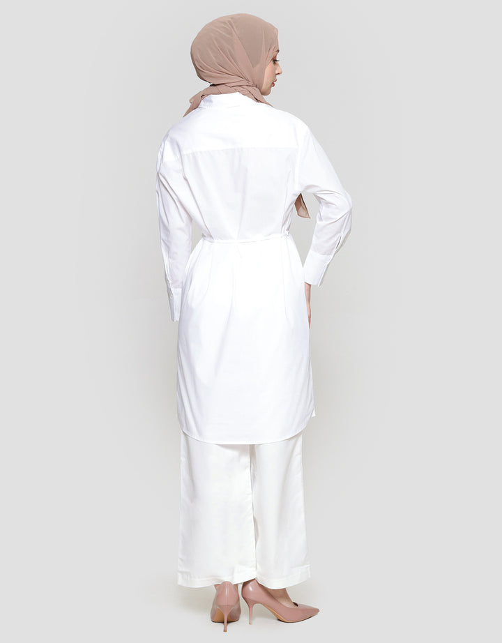 Annisa Basic Soft Cotton With Drawstring Tunik Wanita