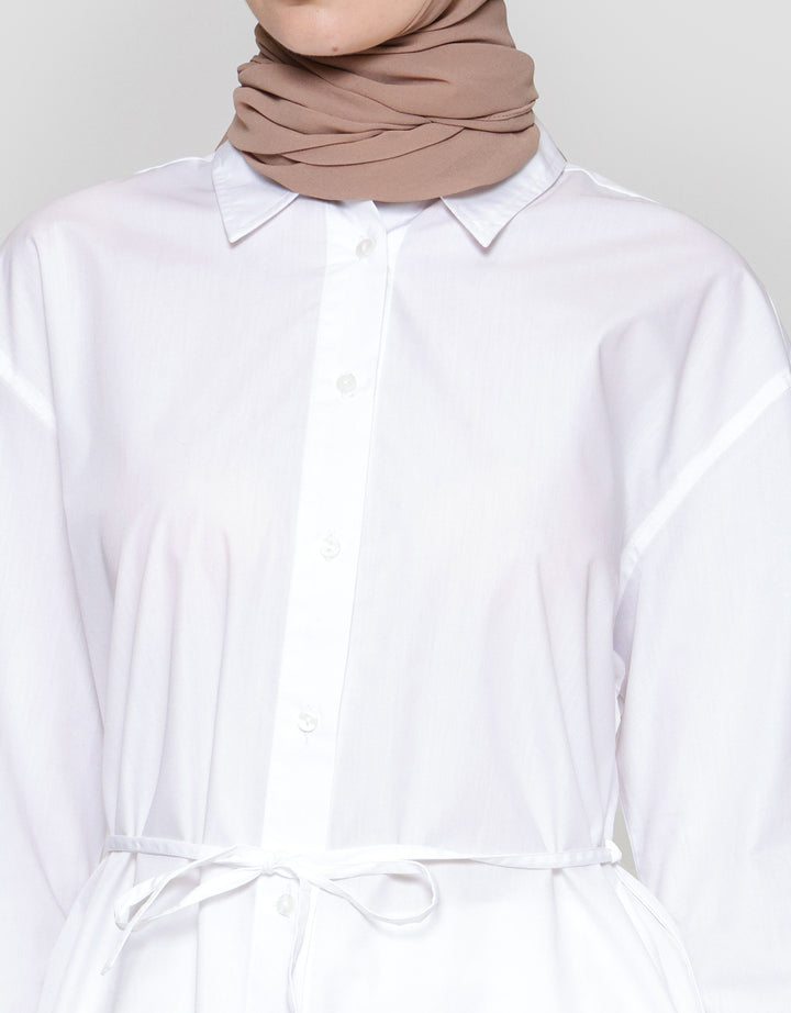 Annisa Basic Soft Cotton With Drawstring Tunik Wanita