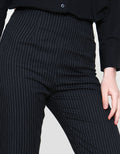 Annisa Twotone Stripe Celana Panjang Wanita
