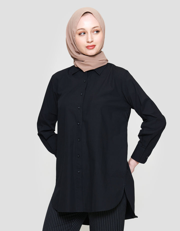 Annisa Basic Soft Cotton Kemeja Wanita