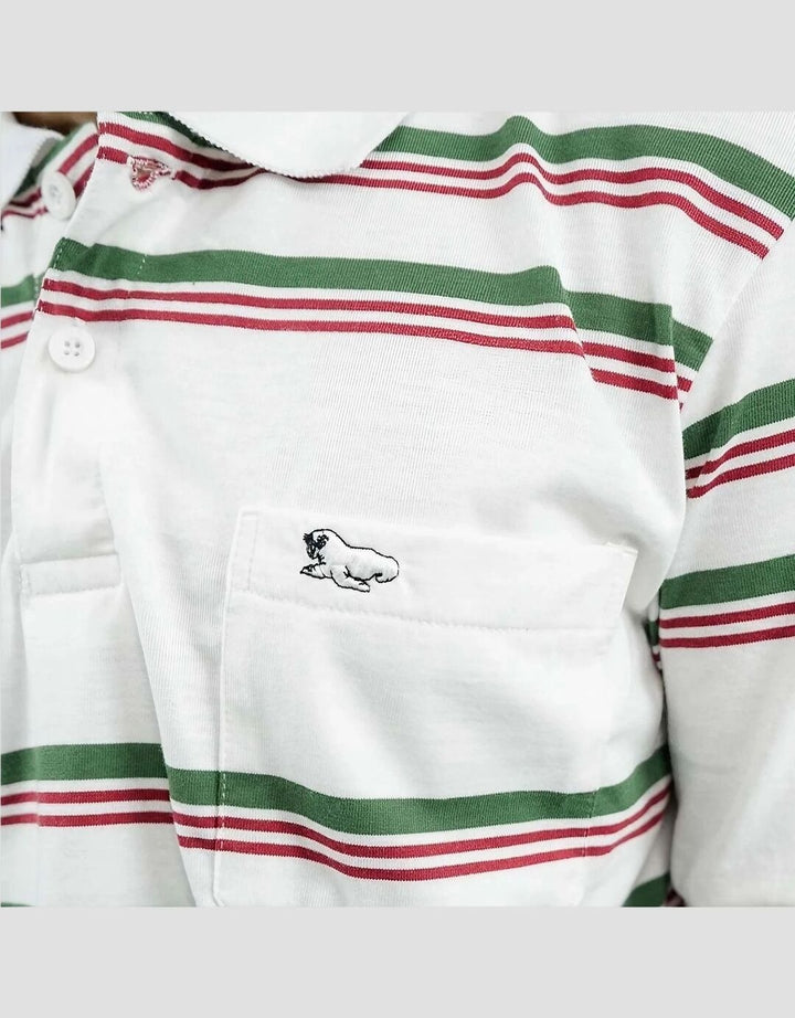Walrus Polo Kemeja Salur Uniseks