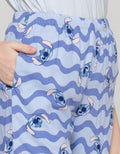 Disney Blue Stitch Baju Tidur Set Wanita