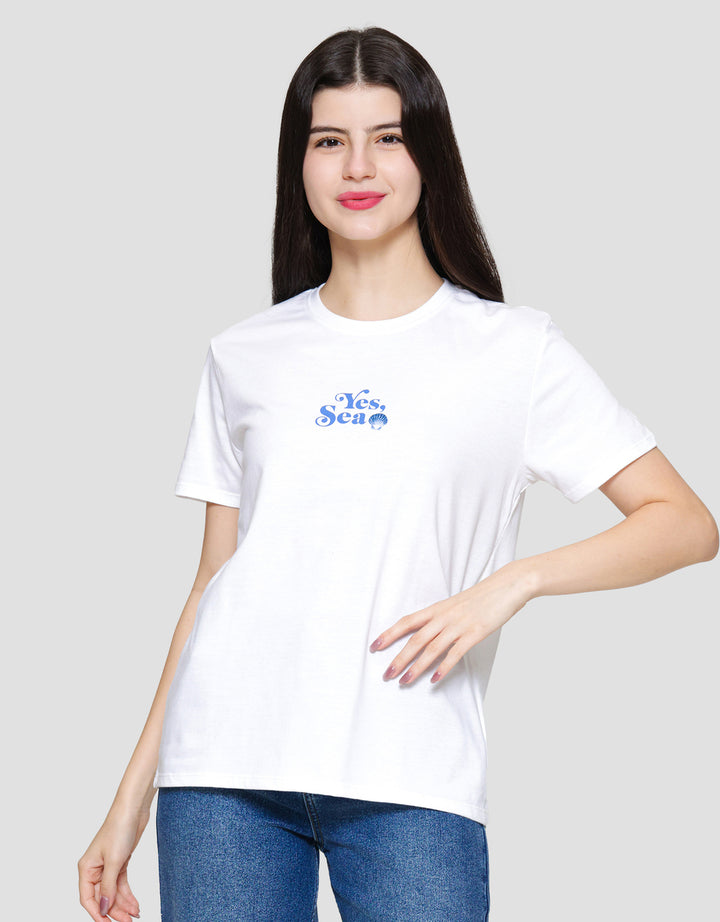 Nevada Reguler Cvc Yes Sea Kaos Wanita