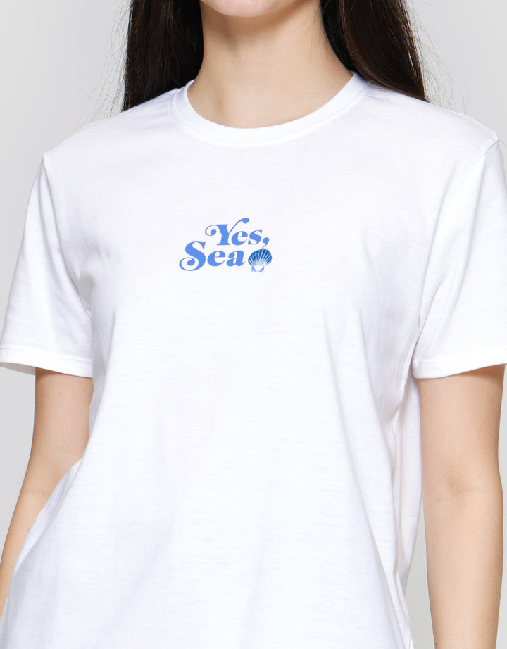 Nevada Reguler Cvc Yes Sea Kaos Wanita