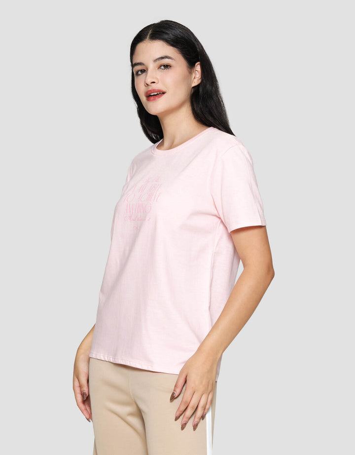 Nevada Cvc I Am Able To Achieve Anything Kaos Lengan Pendek Wanita