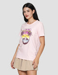 Nevada Comb Malibu Kaos Lengan Pendek Wanita