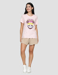 Nevada Comb Malibu Kaos Lengan Pendek Wanita