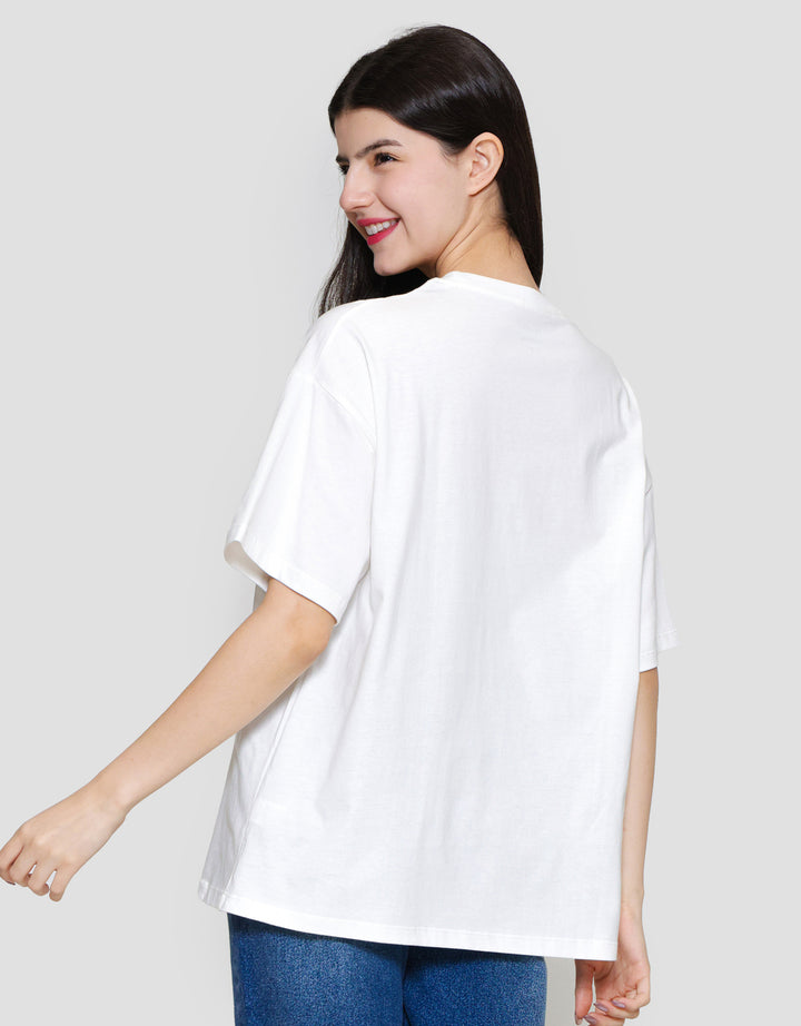 Nevada Comb California Kaos Oversize Wanita