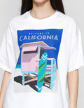 Nevada Comb California Kaos Oversize Wanita