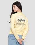 Nevada Sld Crop Babyterry Daybreak Sweater Wanita