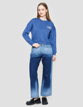 Nevada Sweatshirt Swt Sld Crop Fleece Comes Easily