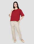 Suko OVZ Cropped Kaos Basic Wanita