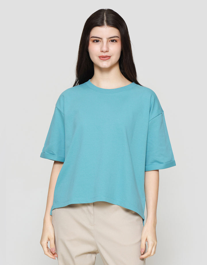 Suko OVZ Cropped Kaos Basic Wanita