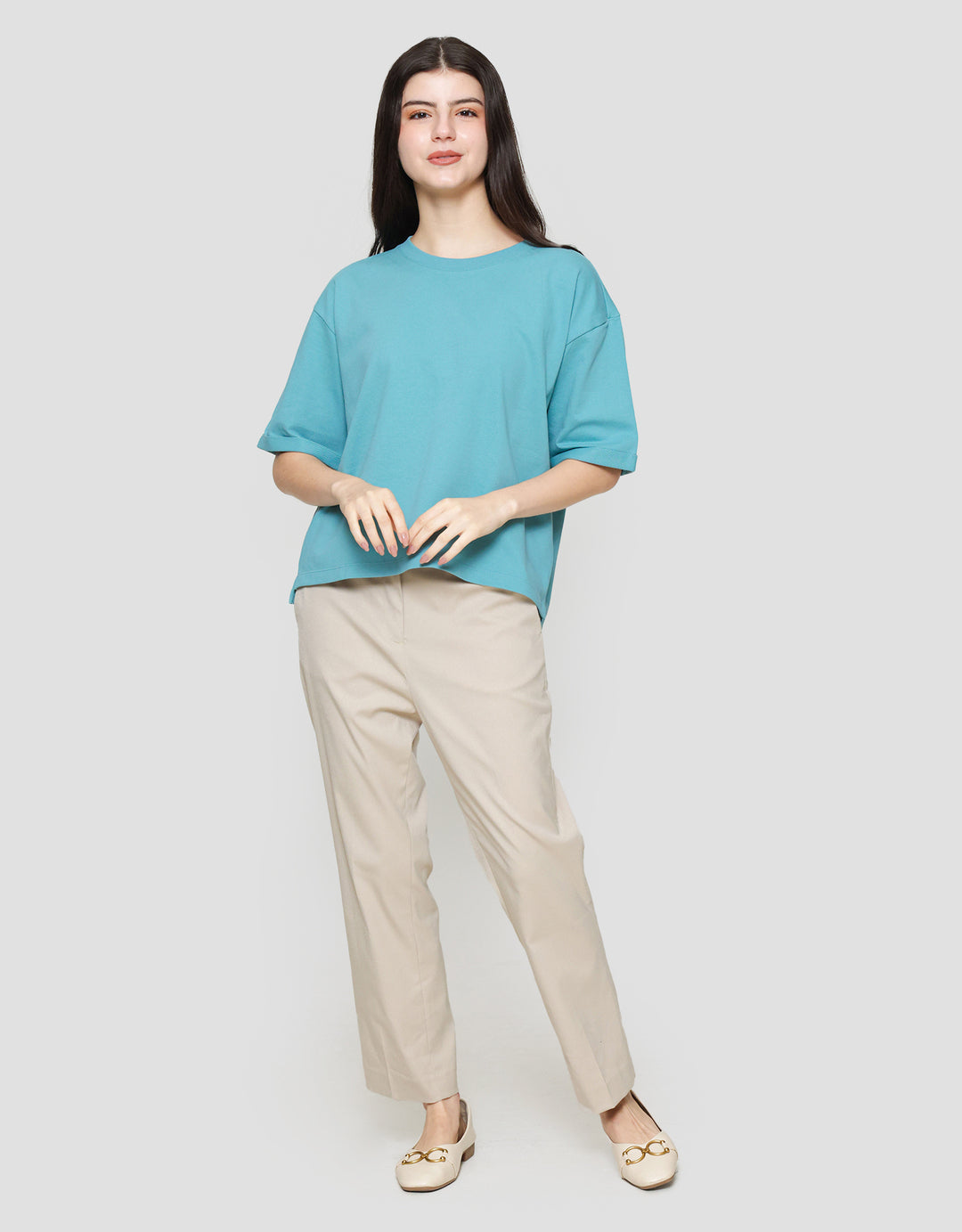 Suko OVZ Cropped Kaos Basic Wanita