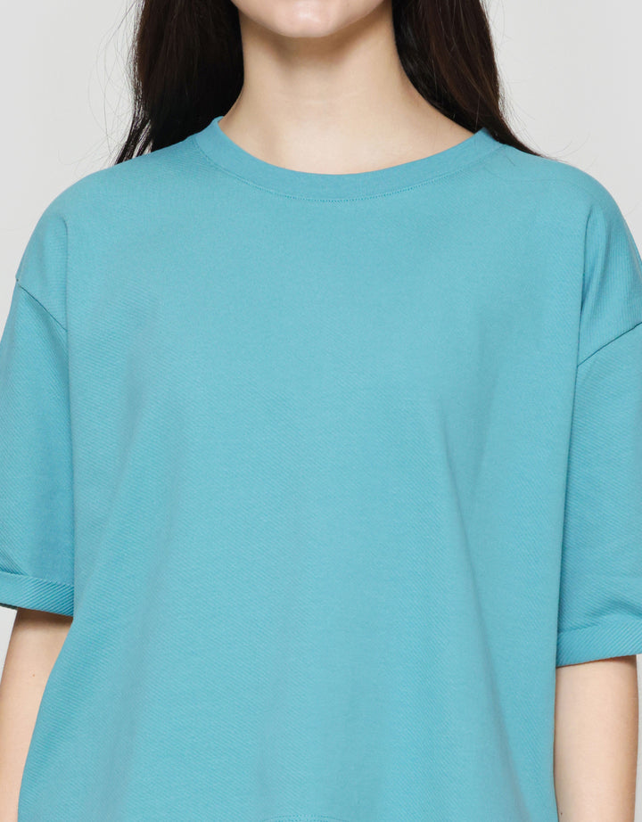 Suko OVZ Cropped Kaos Basic Wanita