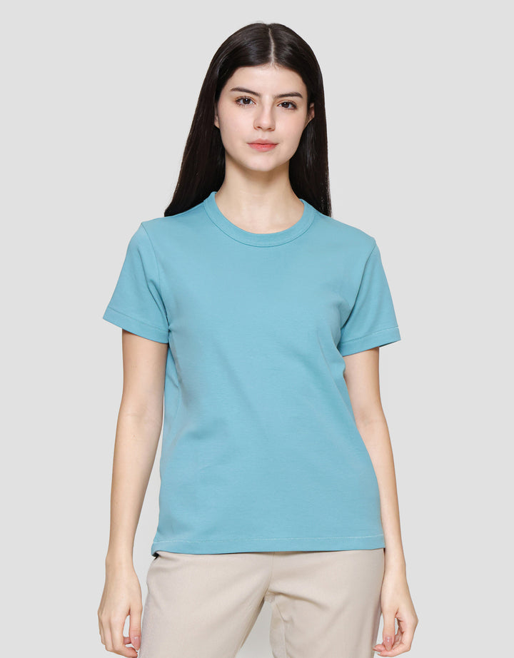 Suko Women's Round Collar Basic T-Shirt