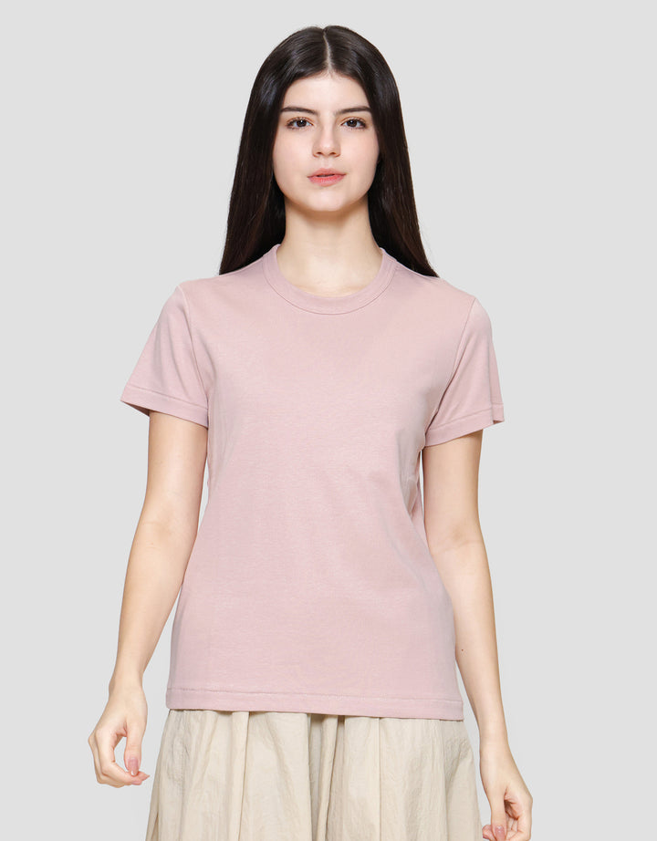 Suko Women's Round Collar Basic T-Shirt