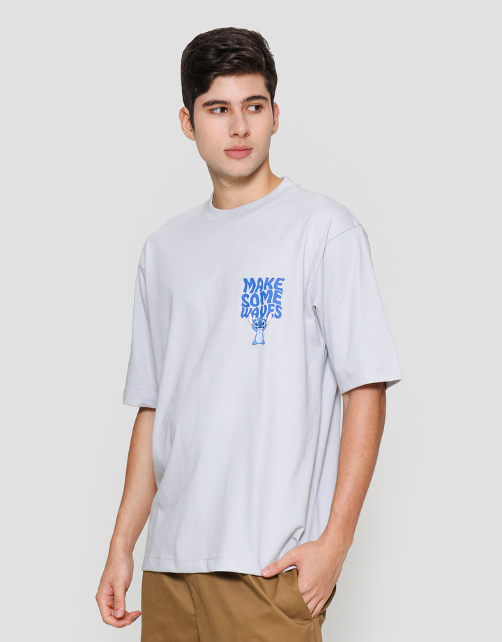 Suko Oversized Graphic Disney Kaos Lengan Pendek Pria