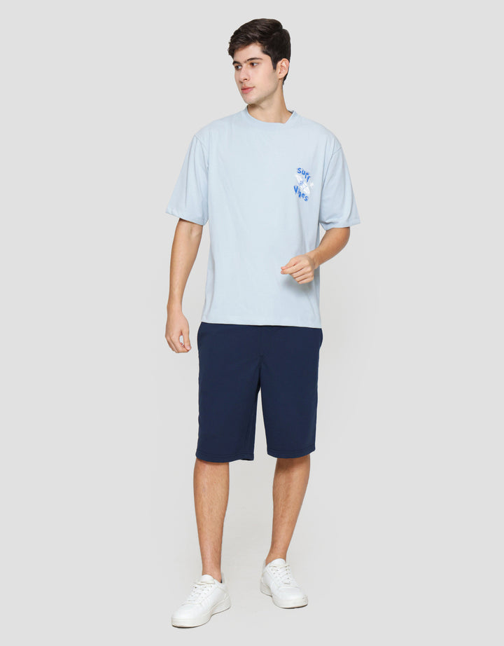 Suko Oversized Graphic Disney Kerah Bulat Kaos Pria