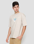 Suko Oversized Graphic Disney Kaos Lengan Pendek Pria