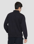 Suko Jaket Ritsleting 1/2 Sweater Pria