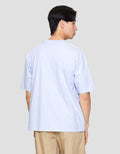 Suko Oversized Graphic Pocket Kerah Bulat Kaos Lengan Pendek Pria