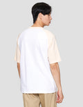 Suko Graphic Raglan Kerah Bulat Kaos Lengan Pendek Pria