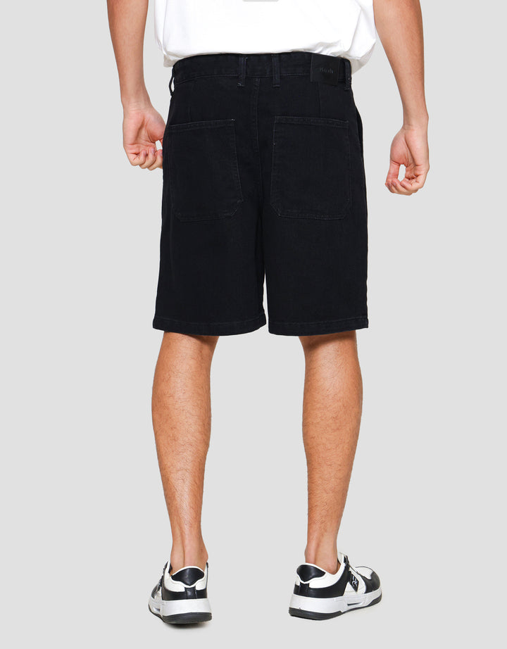 Nevada Denim Baggy Patch Pocket Celana Pendek Pria