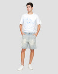 Nevada Denim Baggy Patch Pocket Celana Pendek Pria