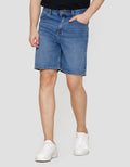 Nevada Regular Basic Celana Pendek Denim Pria