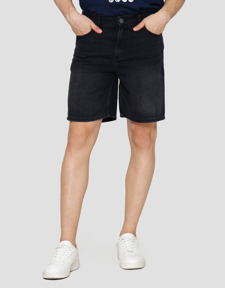 Nevada Regular Basic Celana Pendek Denim Pria