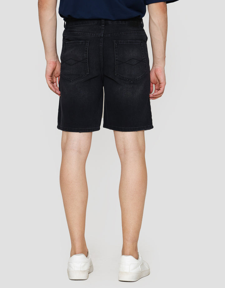 Nevada Regular Basic Celana Pendek Denim Pria