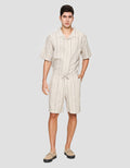 Nevada Relax Texture Stripe Stitch Celana Pendek Pria