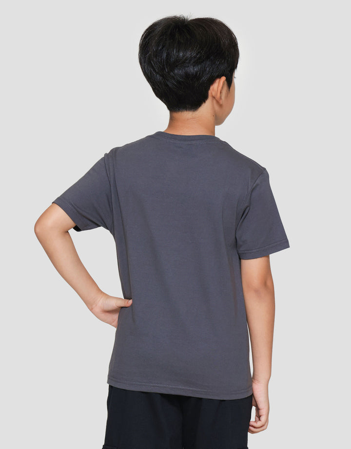 Starwars Grogu Meditate Print Kaos Anak Laki-laki