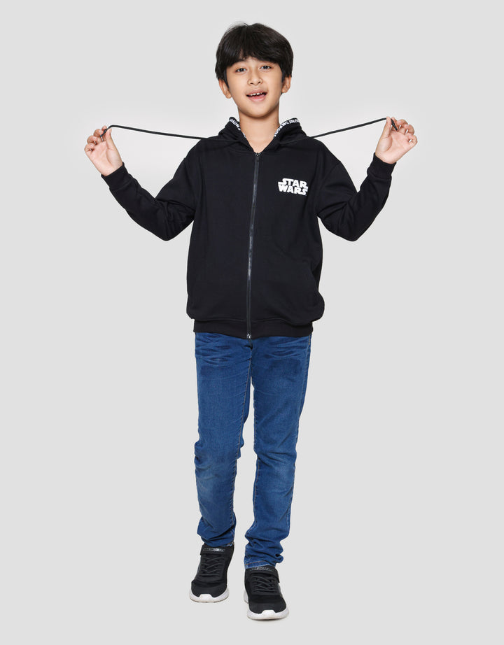 Star Wars Print Hoodie Jaket Anak Laki-laki