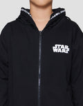 Star Wars Print Hoodie Jaket Anak Laki-laki