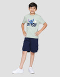 Disney Stitch Just Chill Sun Kaos Anak Laki-laki