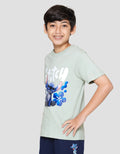 Disney Stitch Sit Cosmic Kaos Anak Laki-laki