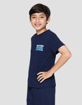 Disney Stitch Vacation Mode Relax Back Kaos Anak Laki-laki