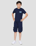 Disney Stitch Vacation Mode Relax Back Kaos Anak Laki-laki