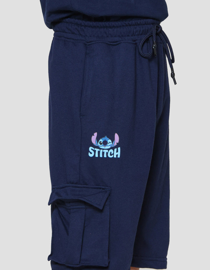 Disney Stitch Ktg Kargo Celana Pendek Anak Laki-laki