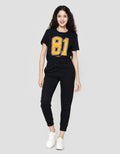 Nevada Solid French Basic Celana Jogger Wanita