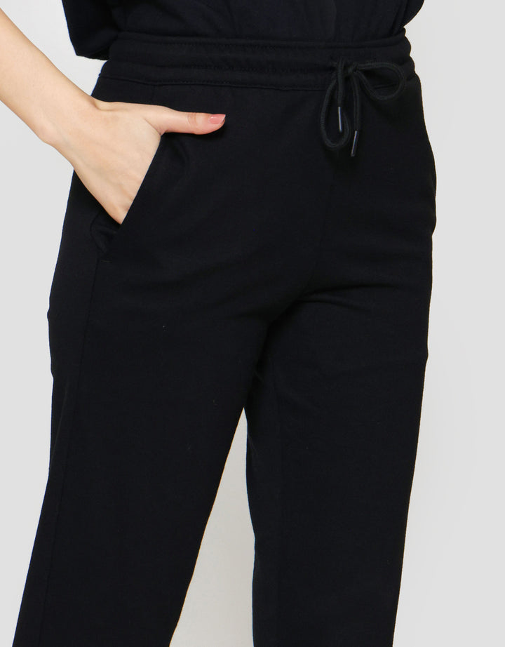 Nevada Solid French Basic Celana Jogger Wanita