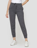 Nevada Solid French Basic Celana Jogger Wanita
