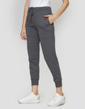 Nevada Solid French Basic Celana Jogger Wanita