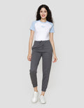 Nevada Solid French Basic Celana Jogger Wanita